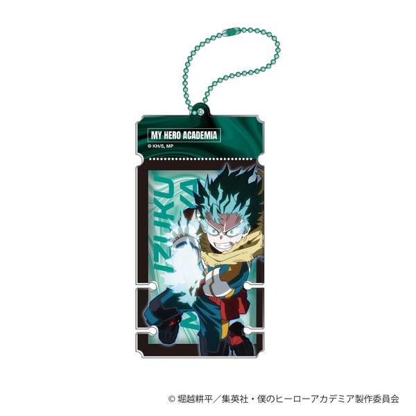 【10月予約】僕のヒーローアカデミア アクリルコードホルダー／緑谷 出久 キャラグッズ 4550621436277