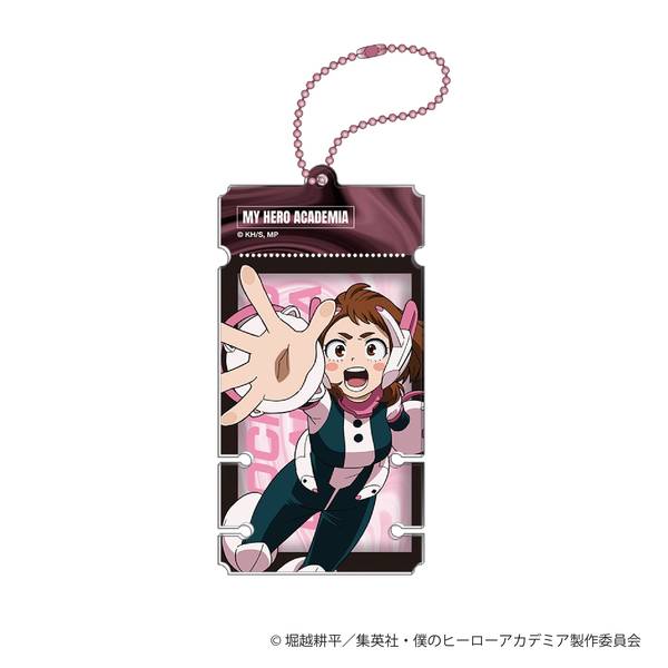 【10月予約】僕のヒーローアカデミア アクリルコードホルダー／麗日 お茶子 キャラグッズ 4550621436291