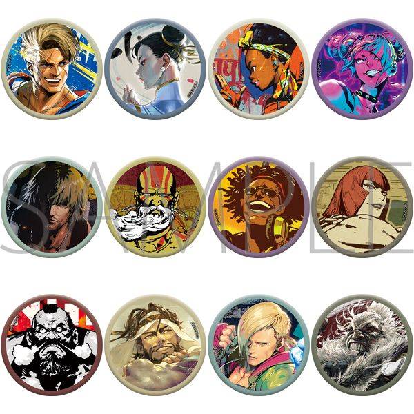 ストリートファイター6 キャラバッジコレクション／A 12個入BOX