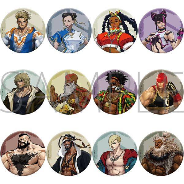 ストリートファイター6 キャラバッジコレクション／C 12個入BOX