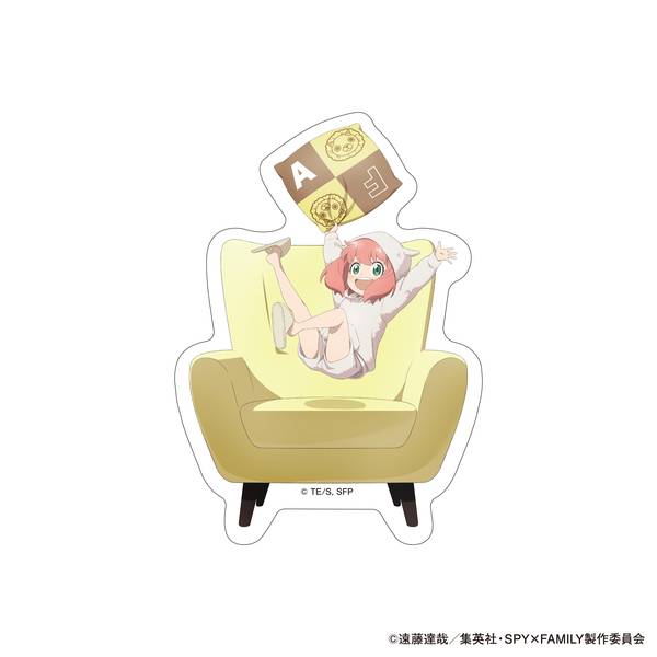 【12月予約】SPY×FAMILY ステッカー アーニャ・フォージャー キャラグッズ 4550621441172