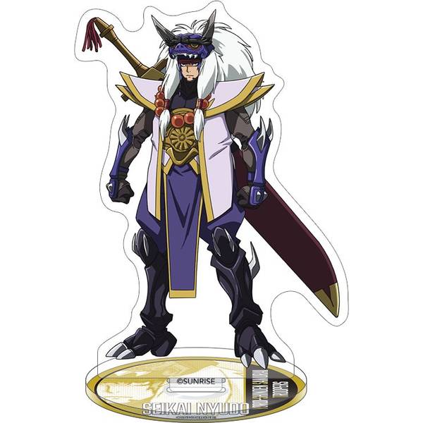 【3月予約】鎧真伝サムライトルーパー CD風アクリルスタンド／セイカイニュードー キャラグッズ 4550621442278