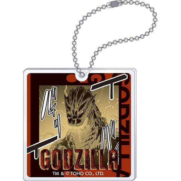 数量限定　4色　ゴジラ　アクリルキーホルダー　ゴジラ　THE アート展　4点 ゴジラ・THE・アート展 | GODZILLA THE ART