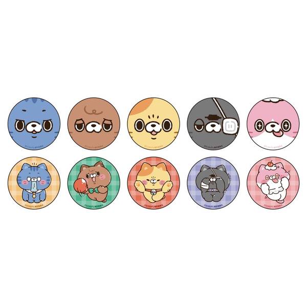 【12月予約】にゃんデレ キャラバッジコレクション 10個入BOX キャラグッズ 4550621449390