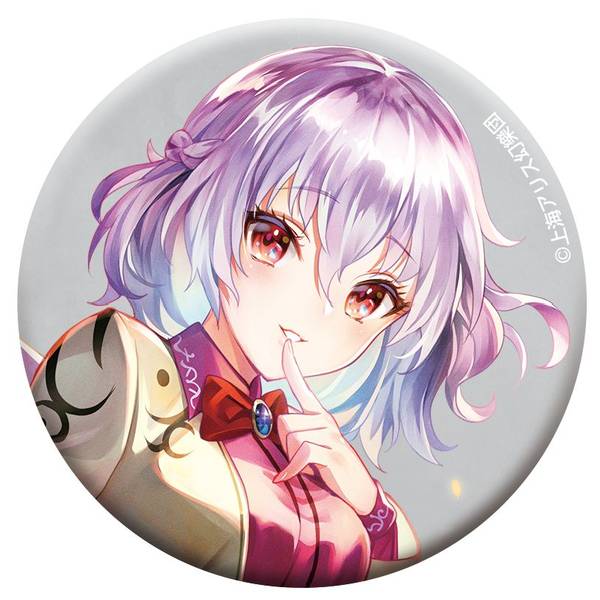 【3月予約】東方Project シルキーマット缶バッジ／稀神サグメ キャラグッズ 4550621483813