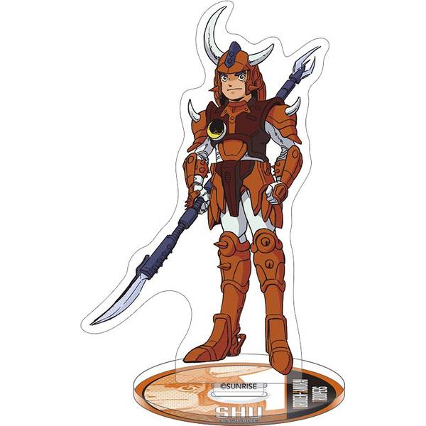 鎧伝サムライトルーパー CD風アクリルスタンド／秀 麗黄 キャラグッズ 4550621485213【在庫品】