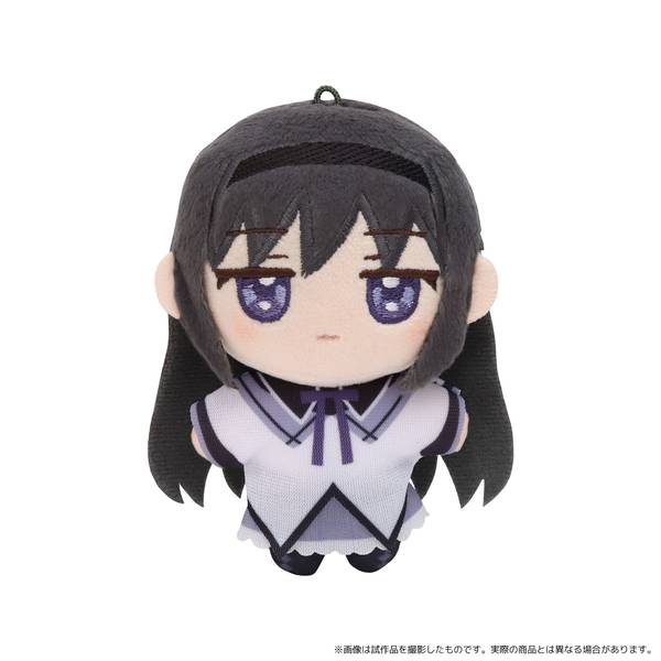 【6月予約】魔法少女まどか☆マギカ ぬいパル(ぬいぐるみマスコット)／暁美ほむら キャラグッズ 4550621486920