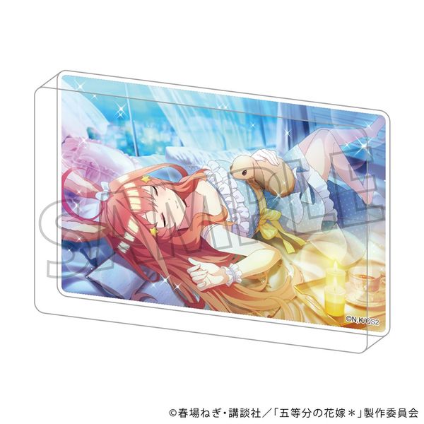 【4月予約】五等分の花嫁＊ アクリルブロック／(うさみみ)中野五月 キャラグッズ 4550621492754