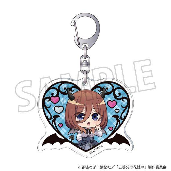 【3月予約】五等分の花嫁＊ アクリルキーホルダー／(ミニキャラ)中野三玖 キャラグッズ 4550621494222