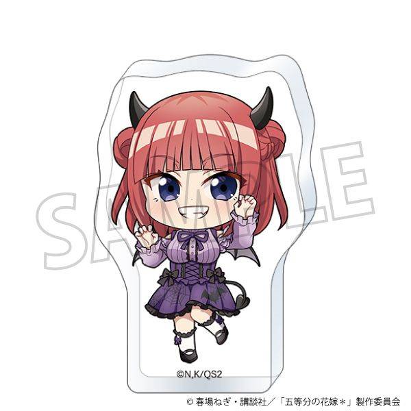 【4月予約】五等分の花嫁＊ ころっとアクリルフィギュア／(ミニキャラ)中野二乃 キャラグッズ 4550621494413