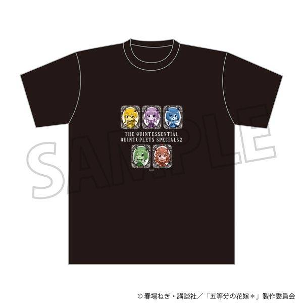 【3月予約】五等分の花嫁＊ Tシャツ／(ミニキャラ) キャラグッズ 4550621494451