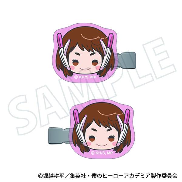 【1月予約】僕のヒーローアカデミア ヘアクリップ／麗日 お茶子 キャラグッズ 4550621499975