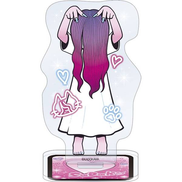 【3月予約】貞子 アクリルスタンド／猫耳 キャラグッズ 4550621500596