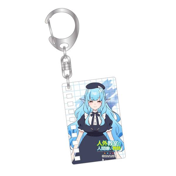 【2月予約】人外教室の人間嫌い教師 アクリルキーホルダー／水月鏡花 キャラグッズ 4550621503535