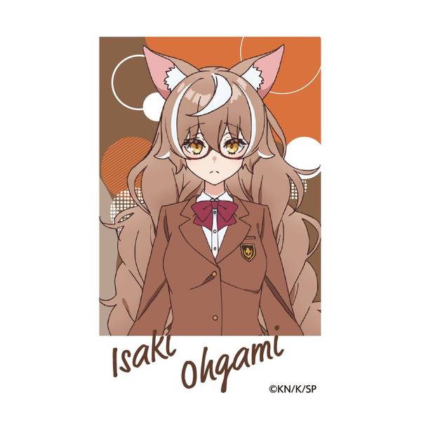 【4月予約】人外教室の人間嫌い教師 チェキプリント／尾々守一咲 キャラグッズ 4550621503580