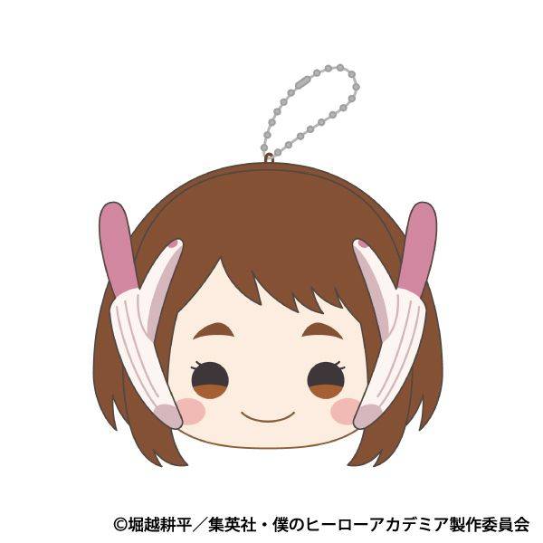 【1月予約】僕のヒーローアカデミア フェイスポーチ／麗日 お茶子 キャラグッズ 4550621503849
