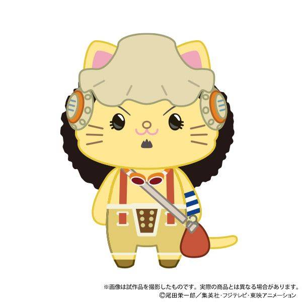 【3月予約】ONE PIECE withCATアイマスク付きぬいぐるみキーホルダー／ウソップ キャラグッズ 4550621505591