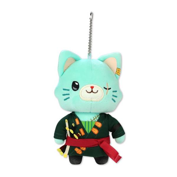【3月予約】ONE PIECE withCATアイマスク付きぬいぐるみキーホルダー／ゾロ キャラグッズ 4550621510700