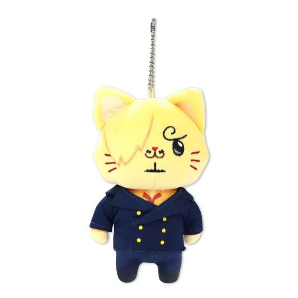 【3月予約】ONE PIECE withCATアイマスク付きぬいぐるみキーホルダー／サンジ キャラグッズ 4550621510717