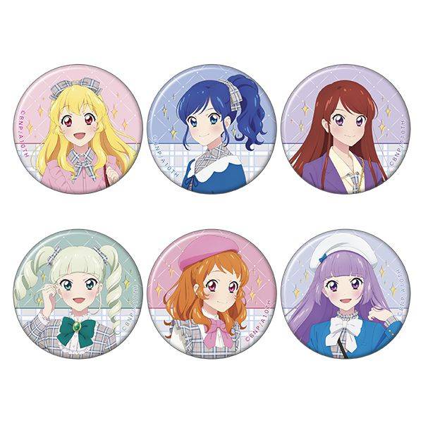 【3月予約】アイカツ！ キャラバッジコレクション／-Cute Check Style ver.- 6個入BOX キャラグッズ 4550621511936