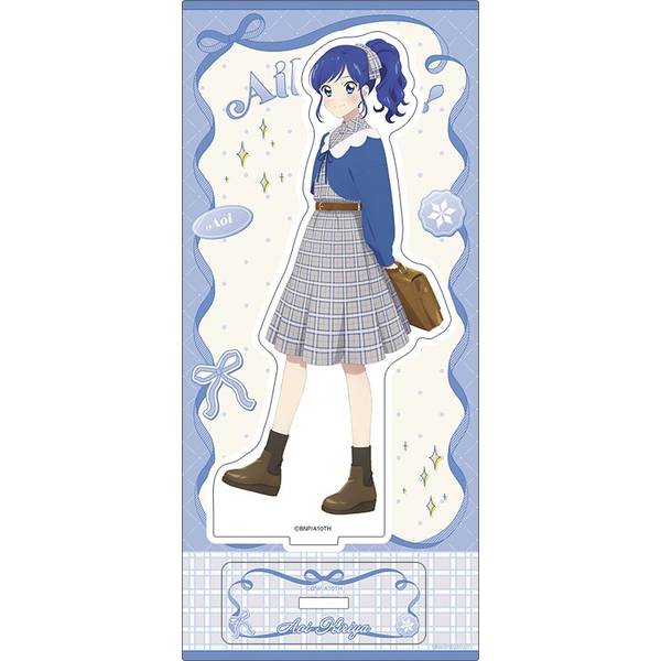 【3月予約】アイカツ！ アクリルスタンド／-Cute Check Style ver.- 霧矢あおい キャラグッズ 4550621511950