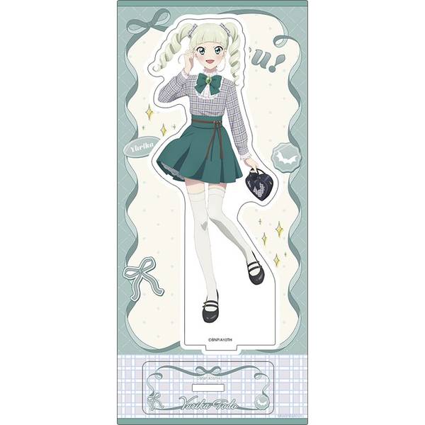 【3月予約】アイカツ！ アクリルスタンド／-Cute Check Style ver.- 藤堂ユリカ キャラグッズ 4550621511974