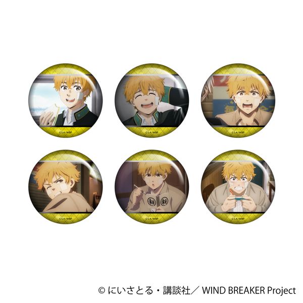 【4月予約】WIND BREAKER 楡井がいっぱいホロキャラバッジコレクション 6個入BOX キャラグッズ 4550621527562