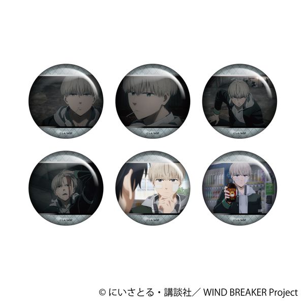 【4月予約】WIND BREAKER 梶がいっぱいホロキャラバッジコレクション 6個入BOX キャラグッズ 4550621527586