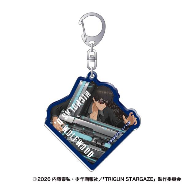 【2月予約】TRIGUN STARGAZE アクリルキーホルダー／ニコラス・D・ウルフウッド B キャラグッズ 4550621533259