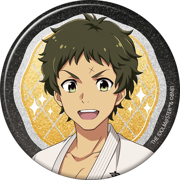 アイドルマスター SideM グリッター缶バッジ／円城寺道流 リメンバーショット