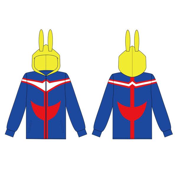 【3月予約】僕のヒーローアカデミア オールマイトパーカー／XL キャラグッズ 4550621539404