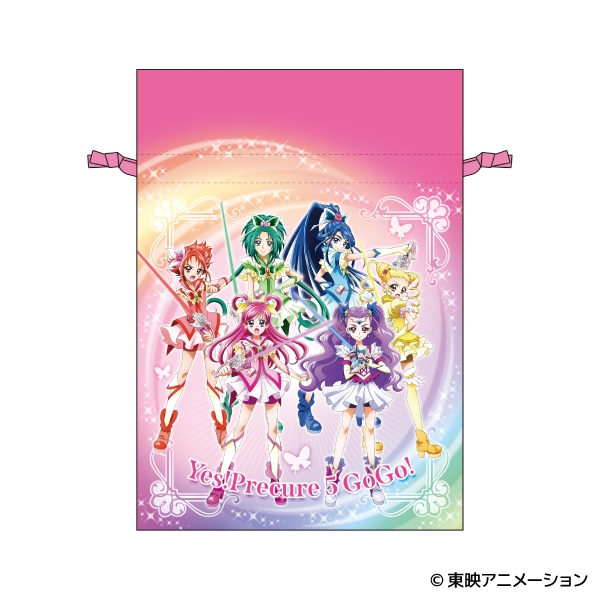 Yes！プリキュア5GoGo！ 巾着／Yes！プリキュア5GoGo！