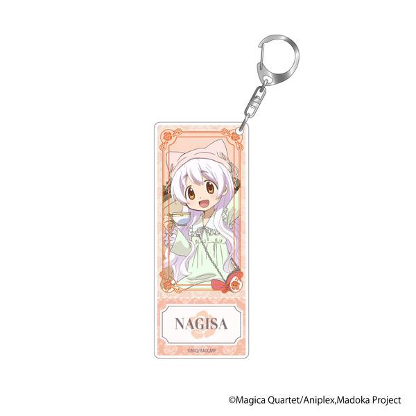 【3月予約】魔法少女まどか☆マギカ アクリルチケットキーホルダー／百江なぎさ キャラグッズ 4550621552137