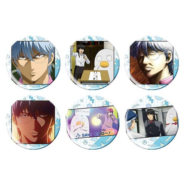 【4月予約】3年Z組銀八先生 推しキャラバッジコレクション／A 6個入BOX キャラグッズ 4550621553905