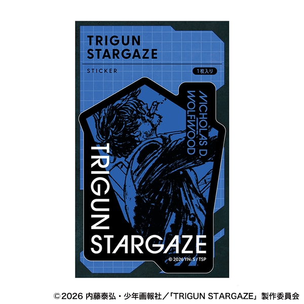 TRIGUN STARGAZE ステッカー／ニコラスビジュアル