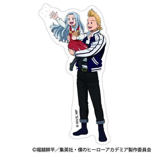 【2月予約】僕のヒーローアカデミア ステッカー／通形 ミリオ・エリ 撒け！豆まき キャラグッズ 4550621558641