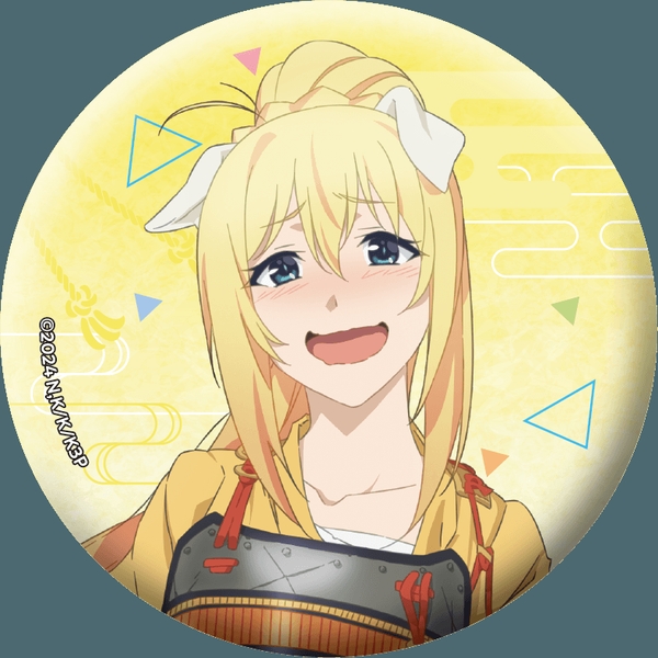 この素晴らしい世界に祝福を！ グリッター缶バッジ／ダクネス