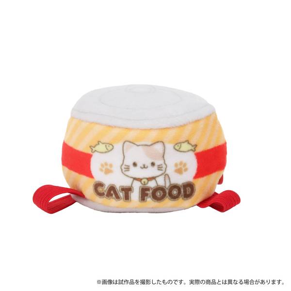 【6月予約】ノンキャラオリジナル withCAT 猫缶リュック／あか キャラグッズ 4550621565984
