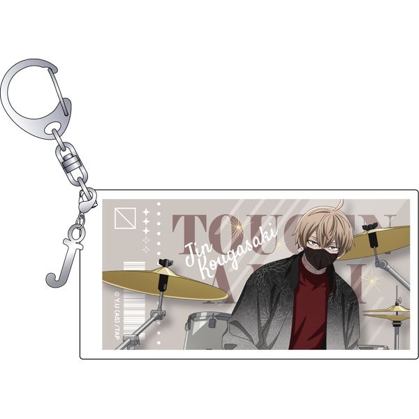 【4月予約】桃源暗鬼 チケット風キーホルダー／皇后崎 迅 対バン キャラグッズ 4550621587573