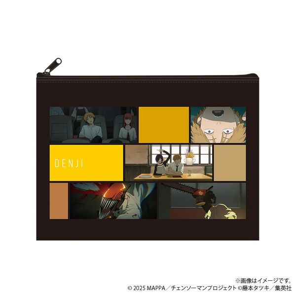 【4月予約】劇場版『チェンソーマン レゼ篇』 フラットポーチ／デンジ キャラグッズ 4550621588211