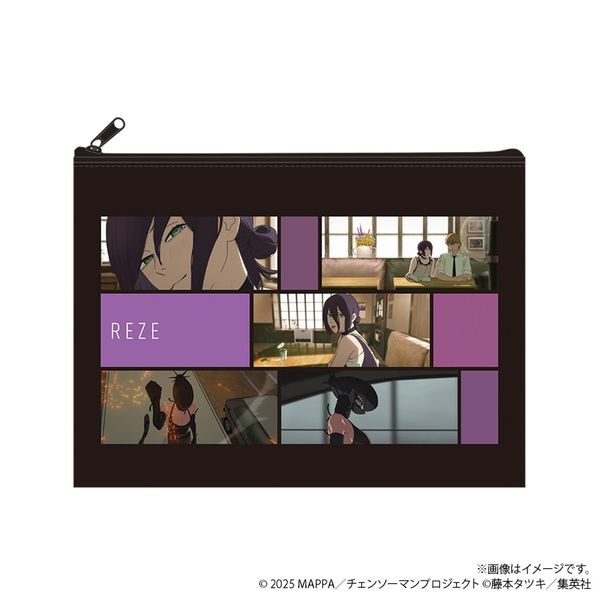 【4月予約】劇場版『チェンソーマン レゼ篇』 フラットポーチ／レゼ キャラグッズ 4550621588228