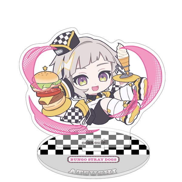 文豪ストレイドッグス ミニアクリルスタンド／中島敦 ぱすてるぽっぷ