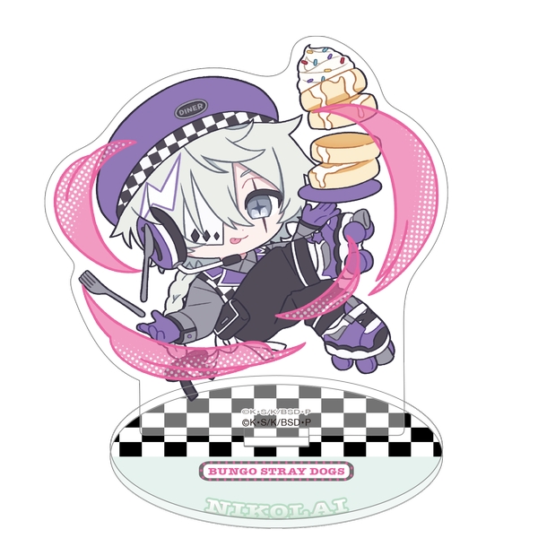 文豪ストレイドッグス ミニアクリルスタンド／ニコライ・G ぱすてるぽっぷ