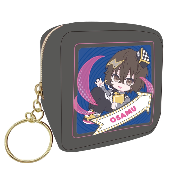 文豪ストレイドッグス スクエアポーチ／太宰治 ぱすてるぽっぷ