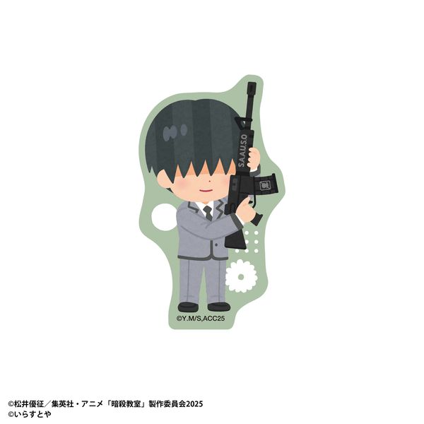 【4月予約】暗殺教室 いらすとや ステッカー／千葉 龍之介 キャラグッズ 4550621592850