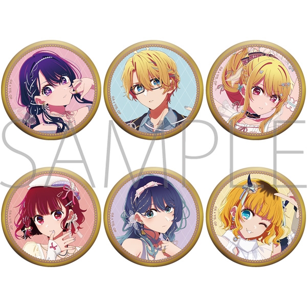 【推しの子】 箔押しキャラバッジコレクション／Balletcore style 6個入BOX