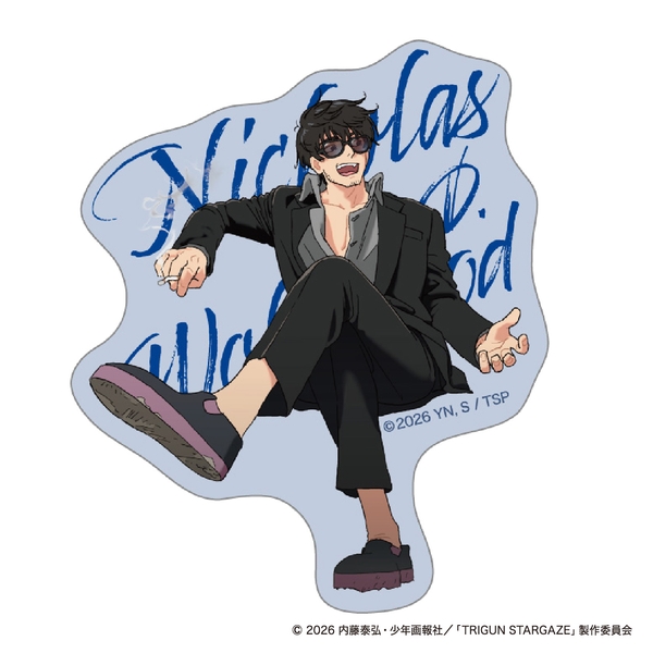 TRIGUN STARGAZE ステッカー／ニコラス