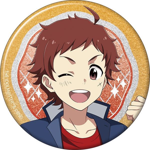 アイドルマスター SideM グリッター缶バッジ／天道輝 リメンバーショット