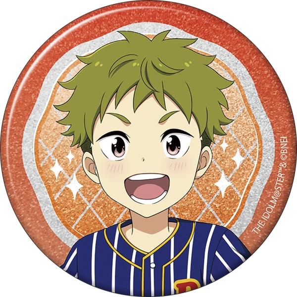 アイドルマスター SideM グリッター缶バッジ／秋山隼人 リメンバーショット