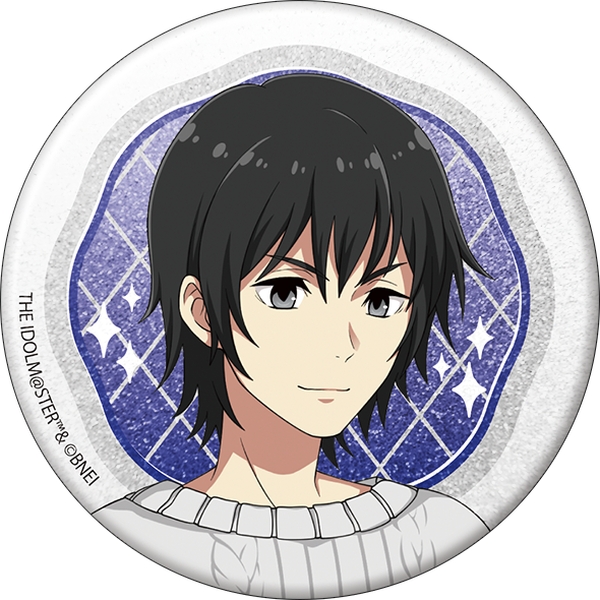 アイドルマスター SideM グリッター缶バッジ／黒野玄武 リメンバーショット